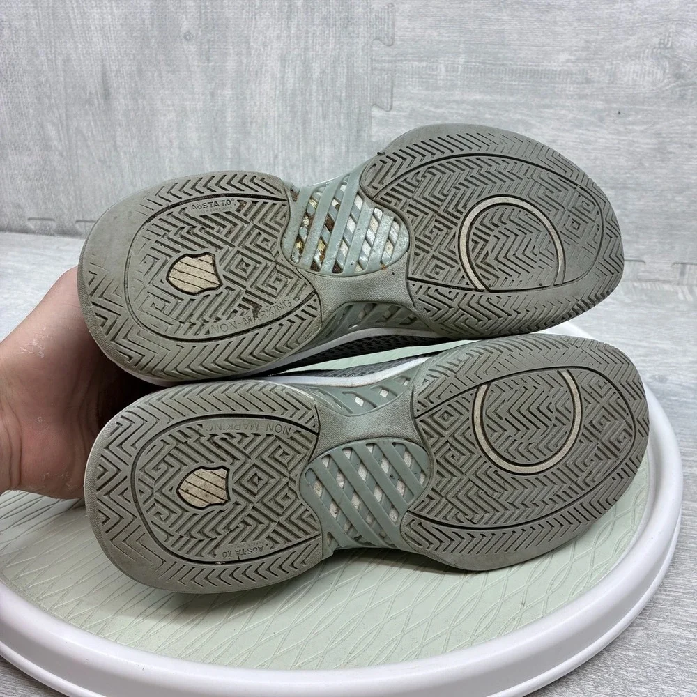 K-Swiss Express Light Pickleball Shoes Women's 9.5 Gray Athletic 96563-072-M